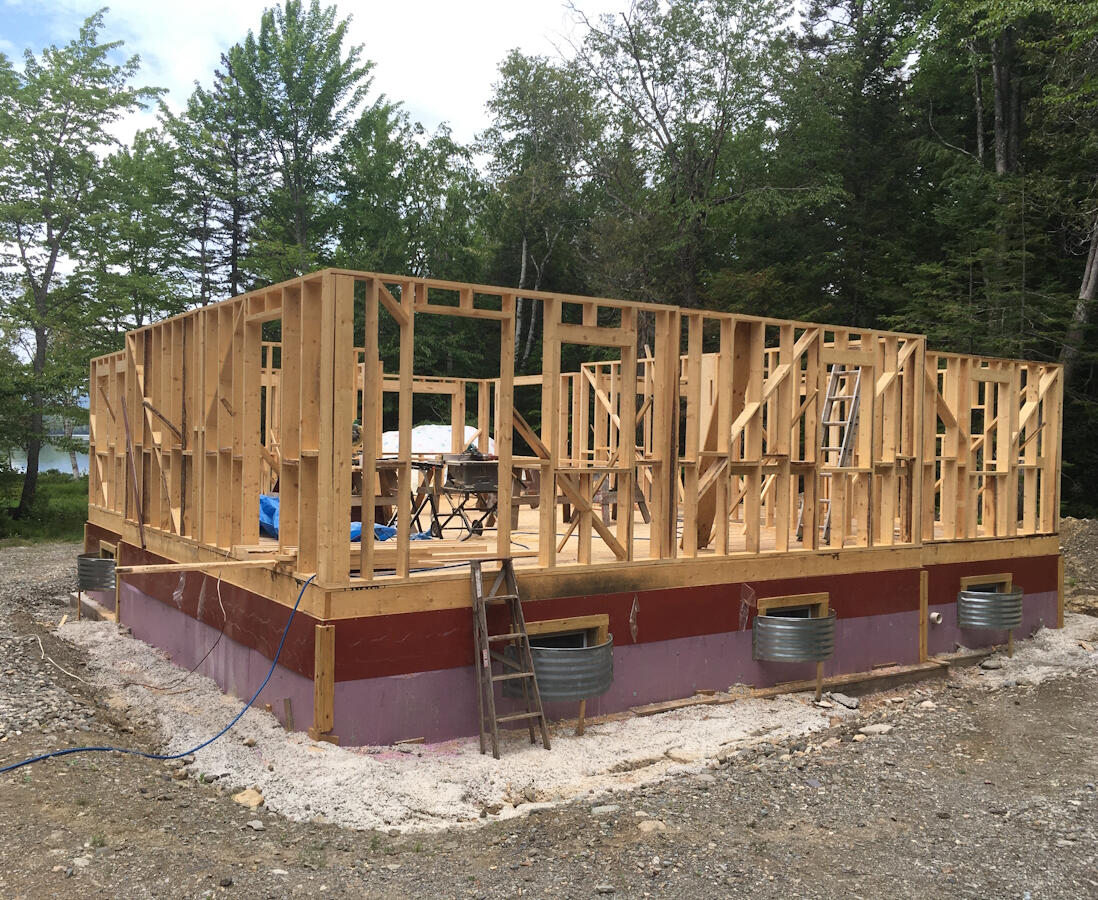 "The Wanderer" Lake House, in Northern Maine